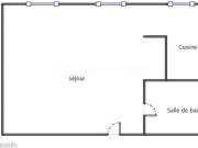 Studio 1 pièce 35 m²