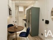 Studio 1 pièce 9 m²
