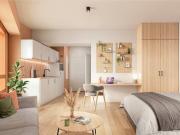 Studio 22 m2 angers