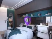 Studio 22m² no Collegiate com conceito HOUSI SMART...