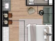 STUDIO 24M² COM VARANDA NA VILA MADALENA – AO LADO DO METRÔ