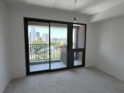 Studio 25m² Brooklin 1 banheiro, varanda e andar alto...