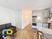 Studio 26.10m² Meublé, Parking + Cave