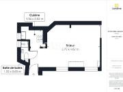 Studio 26 m²