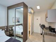 Studio 26m² mobiliado na República SP