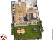 Appartement 2 pièces 42 m²