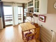 Studio 4 couchages avec balcon et cellier