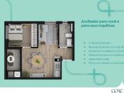 Studio 52,55m² no Bairro Centro Curitiba