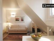 Studio à louer à Auteuil Nord, Paris