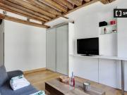 Studio à louer à Saint Merri, Paris