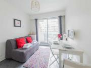 Studio à louer à Villette, Paris