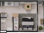 Studio à venda no Alto da Glória em Curitiba