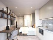 Studio apartment for rent in Botanic Avenue, Manchester,...