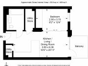 studio apartment to rent in brook road wood green london n8