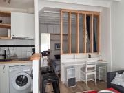 Studio avec espace nuit, Paris 75012