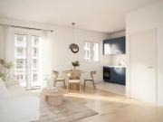 Studio avec terrasse, Carré D'Or