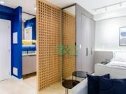 Studio com 1 dormitório para alugar, 28 m² por R$...