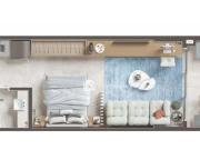 Studio com 1 dormitÃ³rio Ã venda, 38 mÂ² por R$...