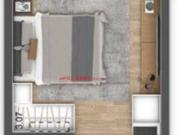 Studio com 1 dormitório à venda, 24 m² por R$ 280.000...