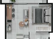 Studio com 1 dormitório à venda, 36 m² por R$ 471.800,00...