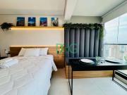 Studio com 1 dormitório para alugar, 28 m² por R$...
