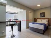 Studio com 1 dormitório para alugar, 35 m² por R$...