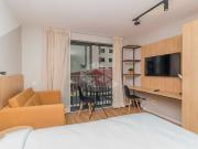 Studio com 1 vaga e 32m² para alugar por R$ 2.690