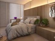 Studio com varanda 27m2 com 1 quarto em JatiÃºca MaceiÃ³ AL