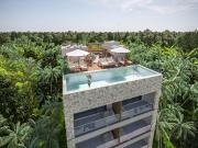 Studio con patio privado en Playa del Carmen en venta