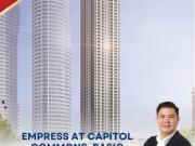 STUDIO CONDO UNIT Empress at Capitol Commons, Meralco...