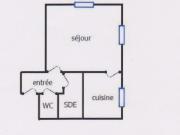 Studio de 30m2 à louer sur Toulouse