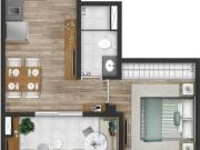 Studio de 33m2 na Vila Mariana com uma Vaga /ao lado do...