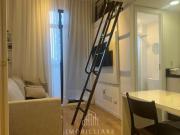 Studio duplex mobiliado e equipado no Ecoville