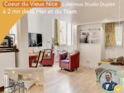 Studio Duplex – Vieux Nice – Volume, lumière & cachet –...