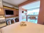 Studio em Bom Retiro, São Paulo/SP de 30m² 1 quartos à...