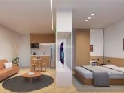 Studio em Centro Cívico, Curitiba/PR de 33m² 1 quartos à...