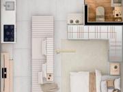 Studio em construção à venda, 1 dormitório, Condomínio...