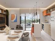 Studio em Novo Mundo, Curitiba/PR de 57m² 2 quartos à...