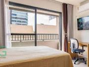 Studio em Pinheiros, São Paulo/SP de 25m² 1 quartos à...