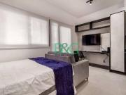 Studio em Pinheiros, São Paulo/SP de 28m² 1 quartos à...