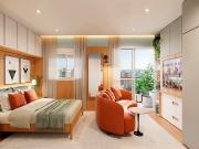 Studio em Vila Olímpia, São Paulo/SP de 25m² 1 quartos à...