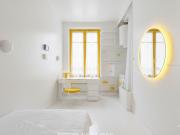 Studio en dernier étage à rafraîchir Parc Monceau