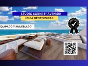Studio en venta Playa del Carmen sobre 5ª Avenida, a 2...