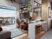 Studio entre o Centro e Batel em Curitiba. 32 m2. Aproveite!