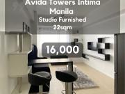 Studio For Rent in Manila Avida Towers Intima Condo near...
