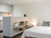 Studio Gold Mid Level A Has an Apartment