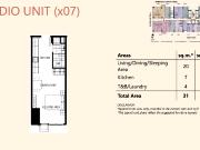 STUDIO IN SENTROVE CLOVERLEAF Quezon City