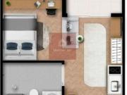 Studio já quitado, próximo ao metro,sem vaga