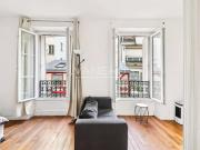 Studio lumineux loué – Paris XXe