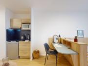Studio meublé 14 m²